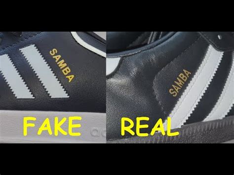 how to spot fake adidas samba|genuine adidas counterfeit.